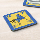 Ukraine Traditionelle slawische Volkskunst Getränkeuntersetzer (Linke Seite)