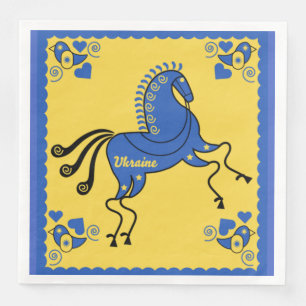 Ukraine Traditionelle slawische Volkskunst Serviette