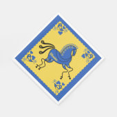 Ukraine Traditionelle slawische Volkskunst Serviette (Ecke)