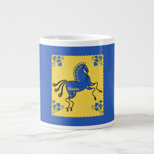 Ukraine Traditionelle Volkskunst Jumbo-Tasse