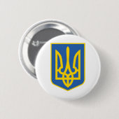 UKRAINE-TRIDENT BUTTON (Vorne & Hinten)