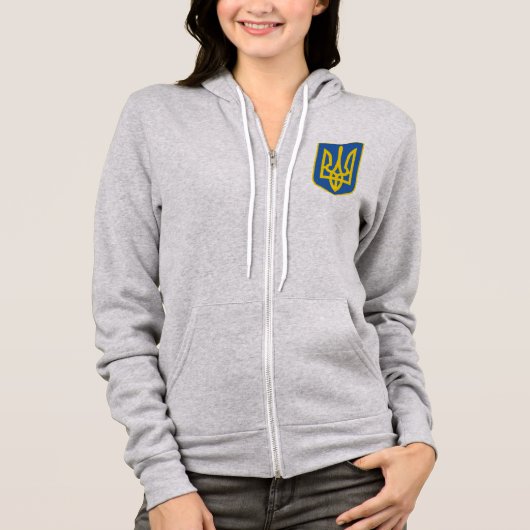 UKRAINE-TRIDENT HOODIE (Vorderseite)