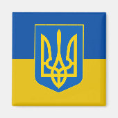 Ukraine Trident Magnet (Vorne)