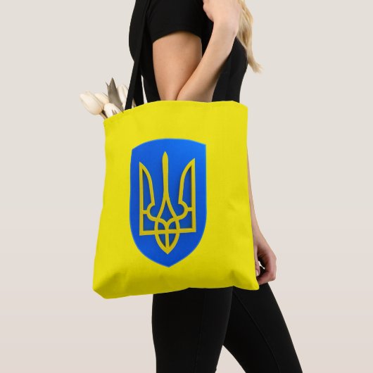 Ukraine-Trident-Schild Tasche (Von Nahem)