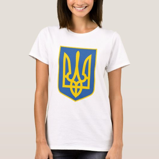 UKRAINE-TRIDENT T-Shirt (Vorderseite)