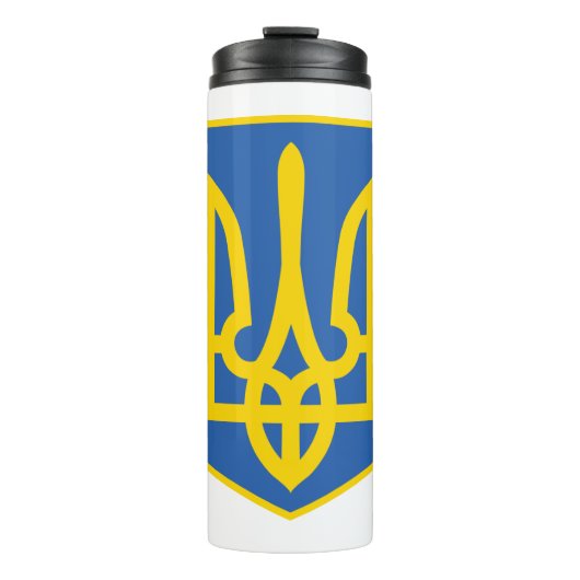 UKRAINE-TRIDENT THERMOSBECHER (Vorderseite)