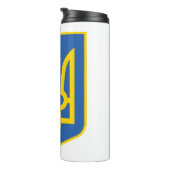 UKRAINE-TRIDENT THERMOSBECHER (Nach rechts gedreht)
