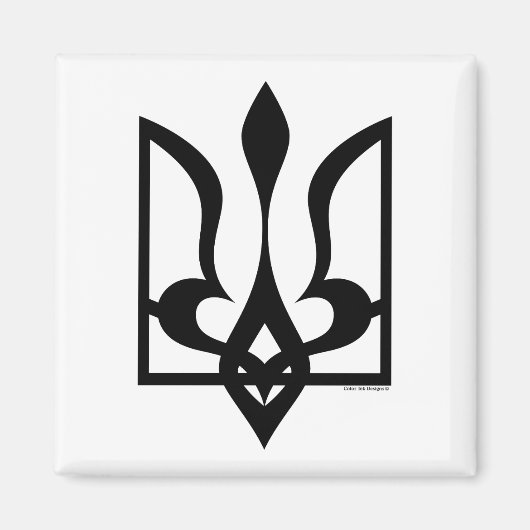 Ukraine / Tryzub - Magnet (Vorne)