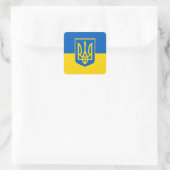 Ukraine, Ukraine Quadratischer Aufkleber (Tasche)