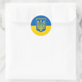 Ukraine, Ukraine Runder Aufkleber (Tasche)