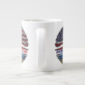Ukraine Ukraine USA USA Staaten Jumbo-Tasse (Rückseite)