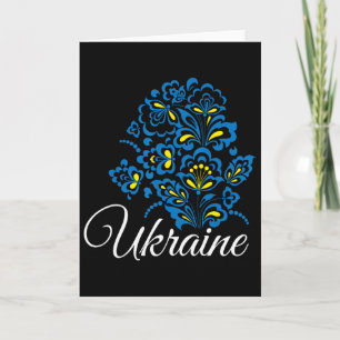 Ukraine Ukrainer Ukrainisch Kiew Trysub Flagge 12 Karte