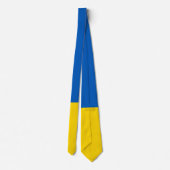 Ukraine ukraininan flag tie Slips Krawatte (Rückseite)