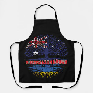 Ukraine Ukrainisch Australisch Australien Tree Roo Schürze