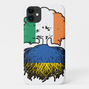 Ukraine Ukrainisch Irland Tree Roots Flag Case-Mate iPhone Hülle
