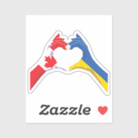 Ukraine Ukrainisch Kanadische Liebe Kanadas Herz F