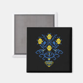 Ukraine Ukrainisch Kiew Trysub Flagge 11 Magnet (Vorderseite/Rückseite)