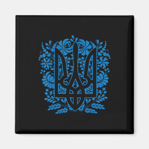 Ukraine Ukrainisch Kiew Trysub Flagge 14 Magnet