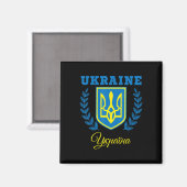Ukraine Ukrainisch Kiew Trysub Flagge 20 Magnet (Vorderseite/Rückseite)