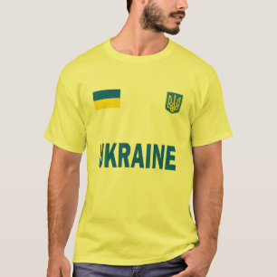 Ukraine ukrainische Fahne Männer Frauen Kinder Ukr T-Shirt