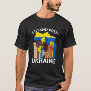 Ukraine - ukrainische Flaggenübergabe Unterstützun T-Shirt