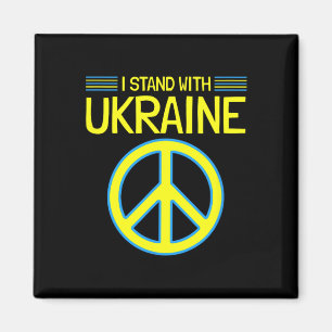 Ukraine Ukrainische Unterstützung Antikriegs Ich s Magnet