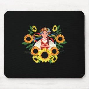 Ukraine Ukrainische Unterstützung Ukraine Ich steh Mousepad