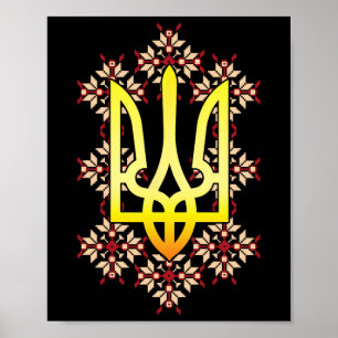 Ukraine Ukrainischer Kosake Kiew Heimatland Land S Poster
