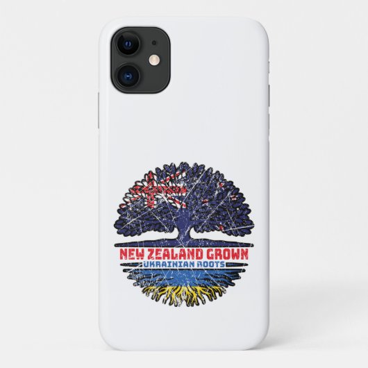 Ukraine Ukrainischer Neuseeländer Neuseeländischer Case-Mate iPhone Hülle (Rückseite)