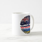 Ukraine Ukrainischer Neuseeländer Neuseeländischer Kaffeetasse (VorderseiteRechts)