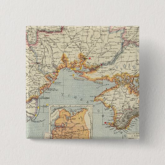 Ukraine und Moldau Button (Vorderseite)