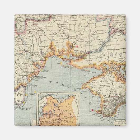 Ukraine und Moldau Magnet (Vorne)