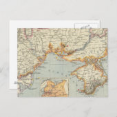 Ukraine und Moldau Postkarte (Vorne/Hinten)