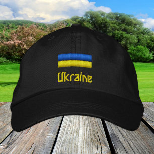 Ukraine und ukrainische Flaggenmode / Kiewer Patri Bestickte Baseballkappe