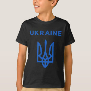 Ukraine Unterstützer Dreizack Ukrainisch Tryzub Fl T-Shirt