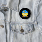 Ukraine Unterstützer Sonnenblumenkerne Steht mit d Button (Beispiel)