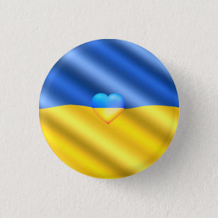 Ukraine - Unterstützung - Friedensfreiheit - ukrai Button