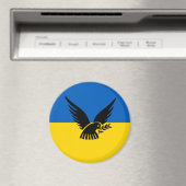 Ukraine Unterstützung .Ich stehe mit der Ukraine!! Magnet (In Situ (Geschirrspüler))
