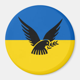 Ukraine Unterstützung .Ich stehe mit der Ukraine!! Magnet