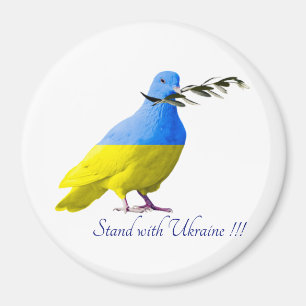Ukraine Unterstützung .Ich stehe mit der Ukraine!! Magnet
