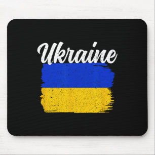Ukraine Unterstützung Ukraine-Flagge Freiheit Soli Mousepad