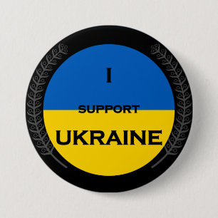 Ukraine- UnterstützungPin Button