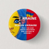 UKRAINE USA BUTTON (Vorderseite)