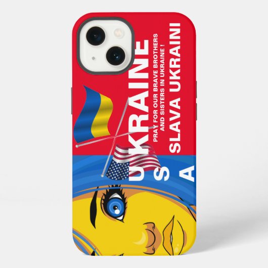 UKRAINE USA Case-Mate iPhone HÜLLE (Rückseite)