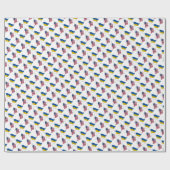 UKRAINE USA GESCHENKPAPIER (Flach)