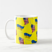 UKRAINE USA KAFFEETASSE (Links)