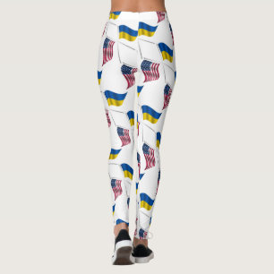 UKRAINE USA LEGGINGS