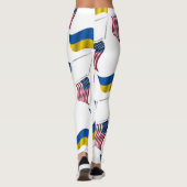 UKRAINE USA LEGGINGS (Rückseite)