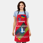 UKRAINE USA SCHÜRZE (Getragen)