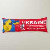 UKRAINE USA SEITENSCHLÄFERKISSEN (Rückseite)